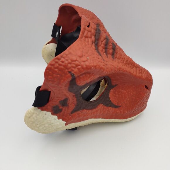 Jurassic World Velociraptor Mask Tiger Raptor Dinosaur Rare Park Costume - Picture 4 of 6